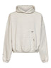 Cream cotton Micro Owners Club hoodie