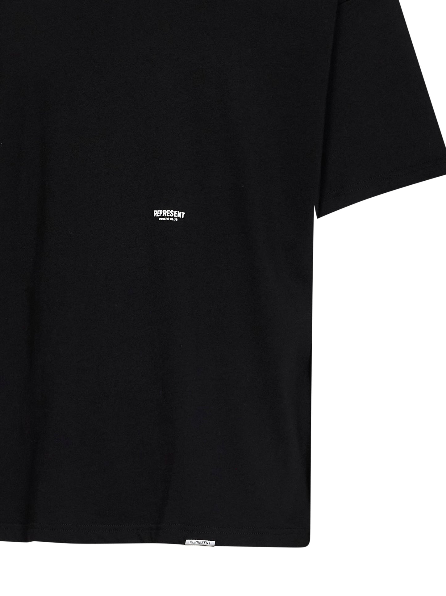 T-shirt Micro Owners Club in cotone nero