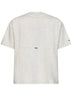 T-shirt Micro Owners Club in cotone crema