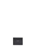 Porta carte Saint Laurent Paris in pelle liscia nera
