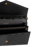 Pochette con catena cassandre classica in pelle grain de poudre