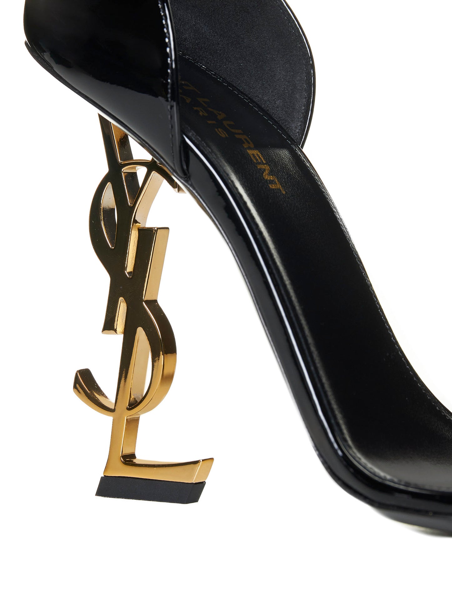 YSL Opyum patent leather sandals