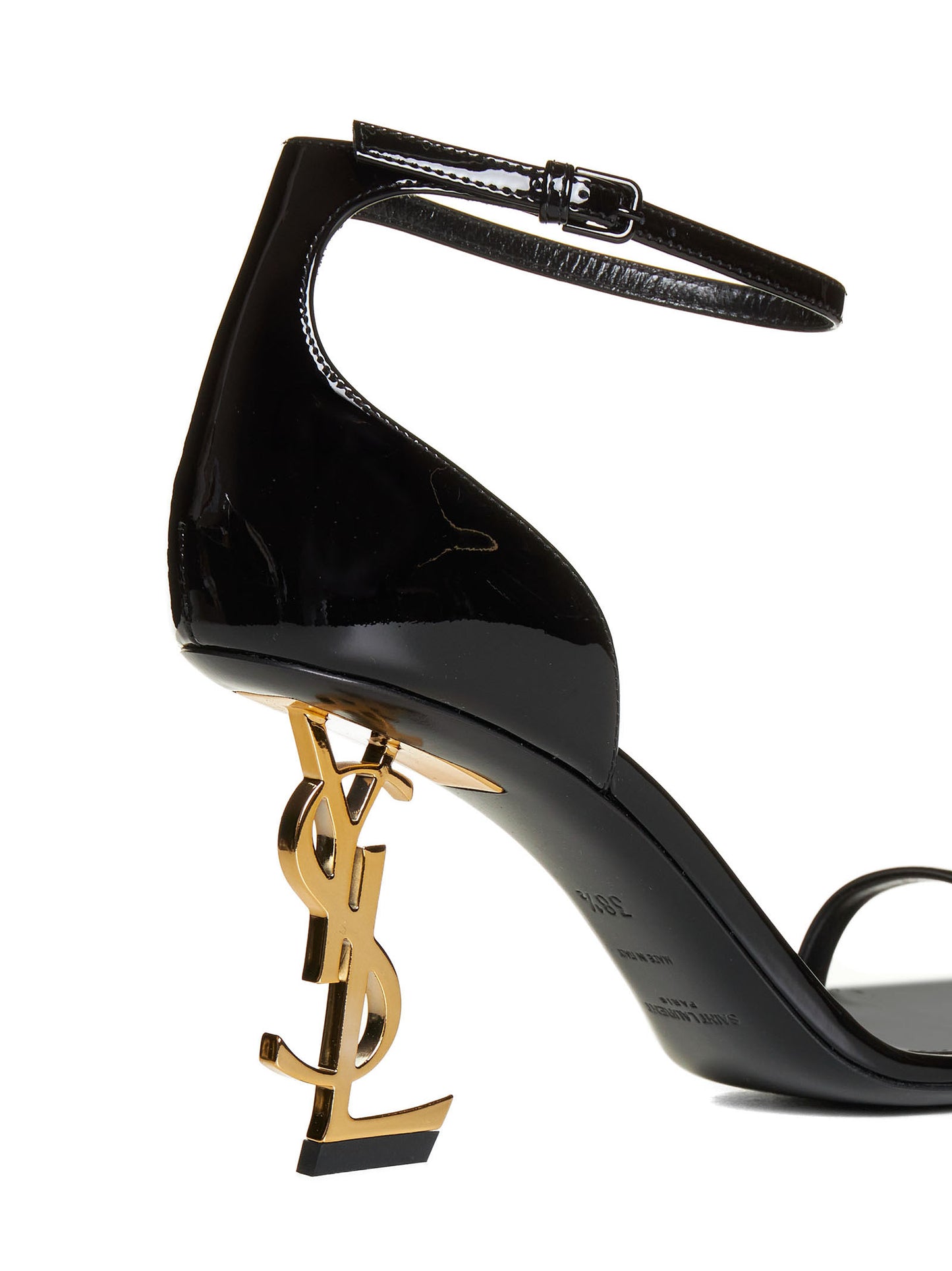 Sandali Opyum YSL in vernice