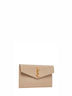 UPTOWN clutch in grain de poudre embossed leather
