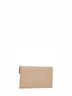 UPTOWN clutch in grain de poudre embossed leather