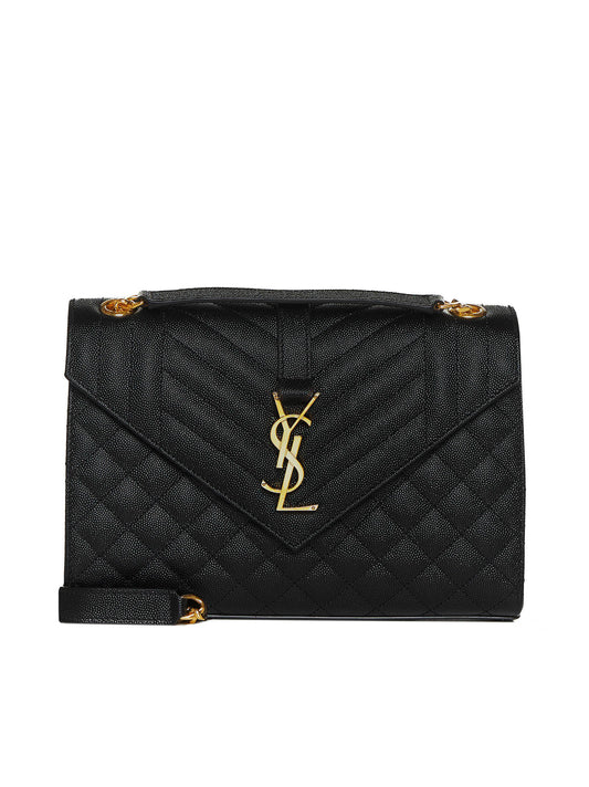 Borsa Envelope media in pelle trapuntata