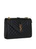 Envelope quilted leather medium bag