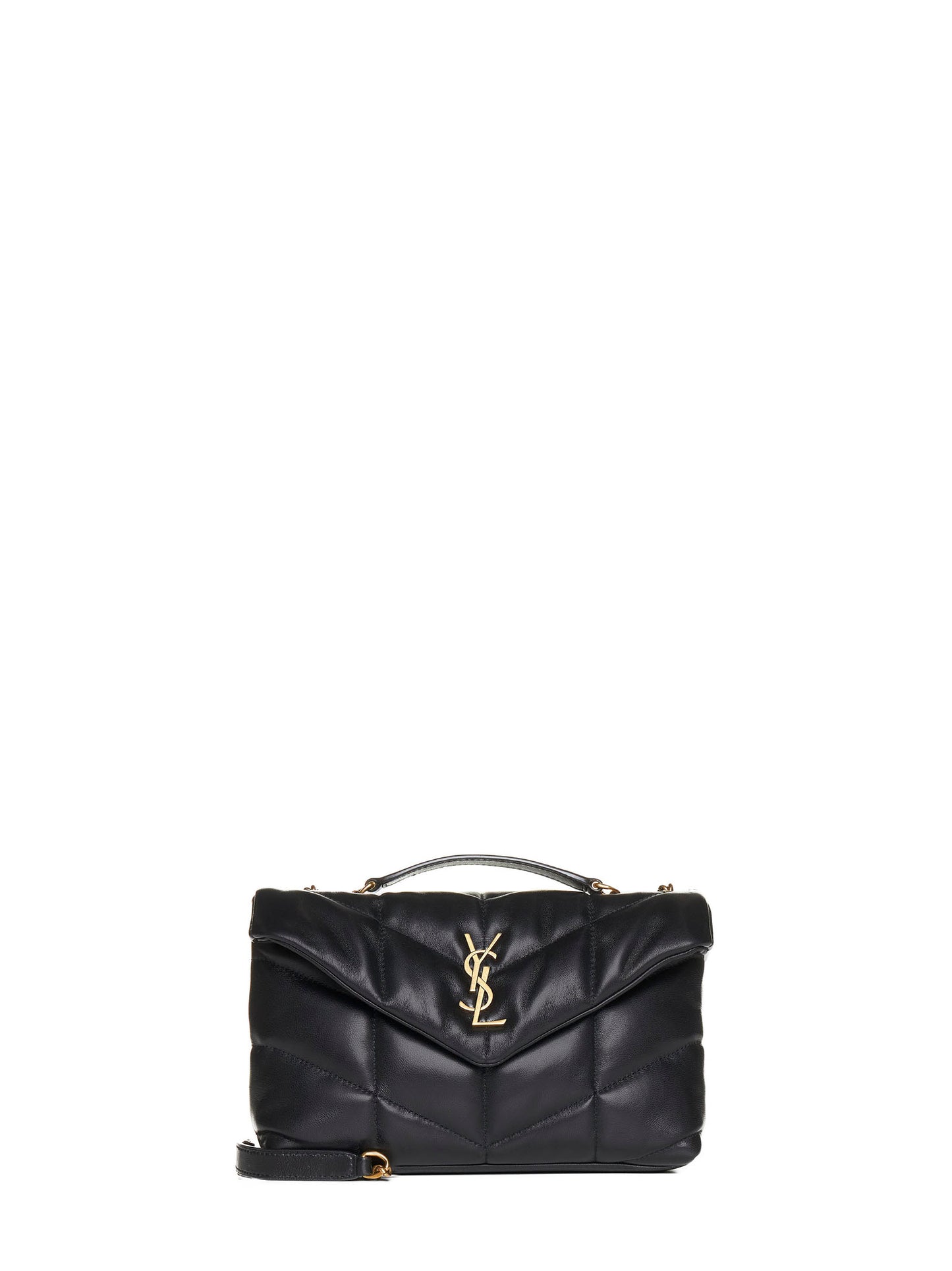 Puffer Toy bag in lambskin leather by Saint Laurent