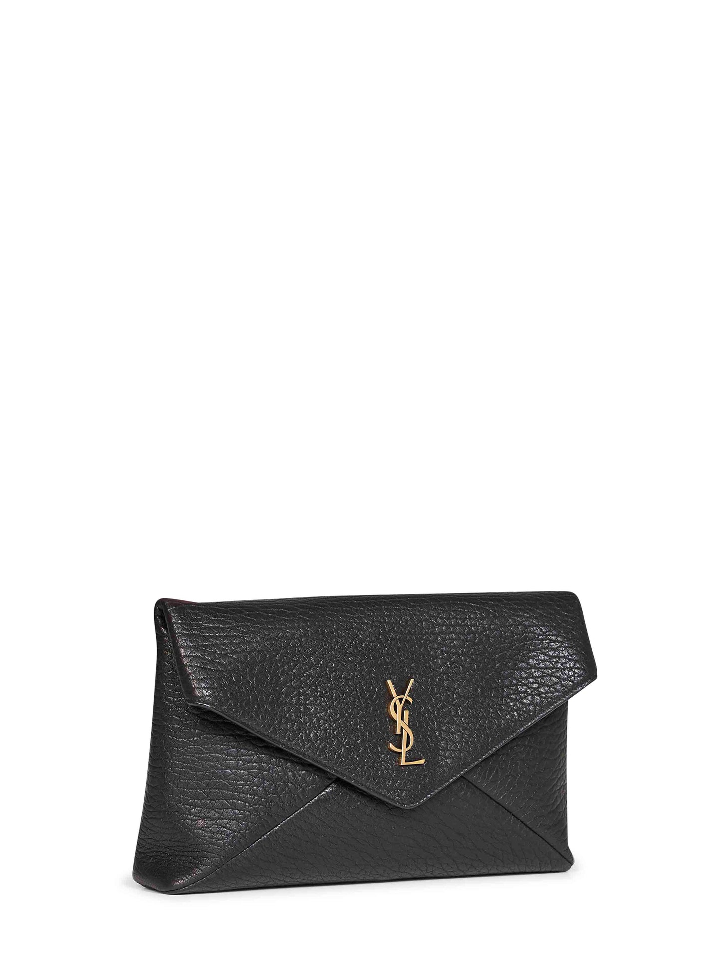 Clutch Envelope grande Cassandre in pelle di agnello<BR/>