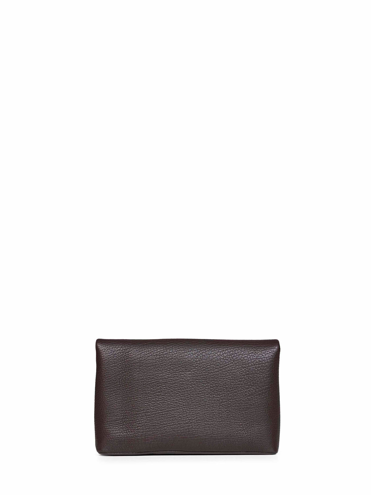 Pochette Envelope Cassandre grande marrone scuro