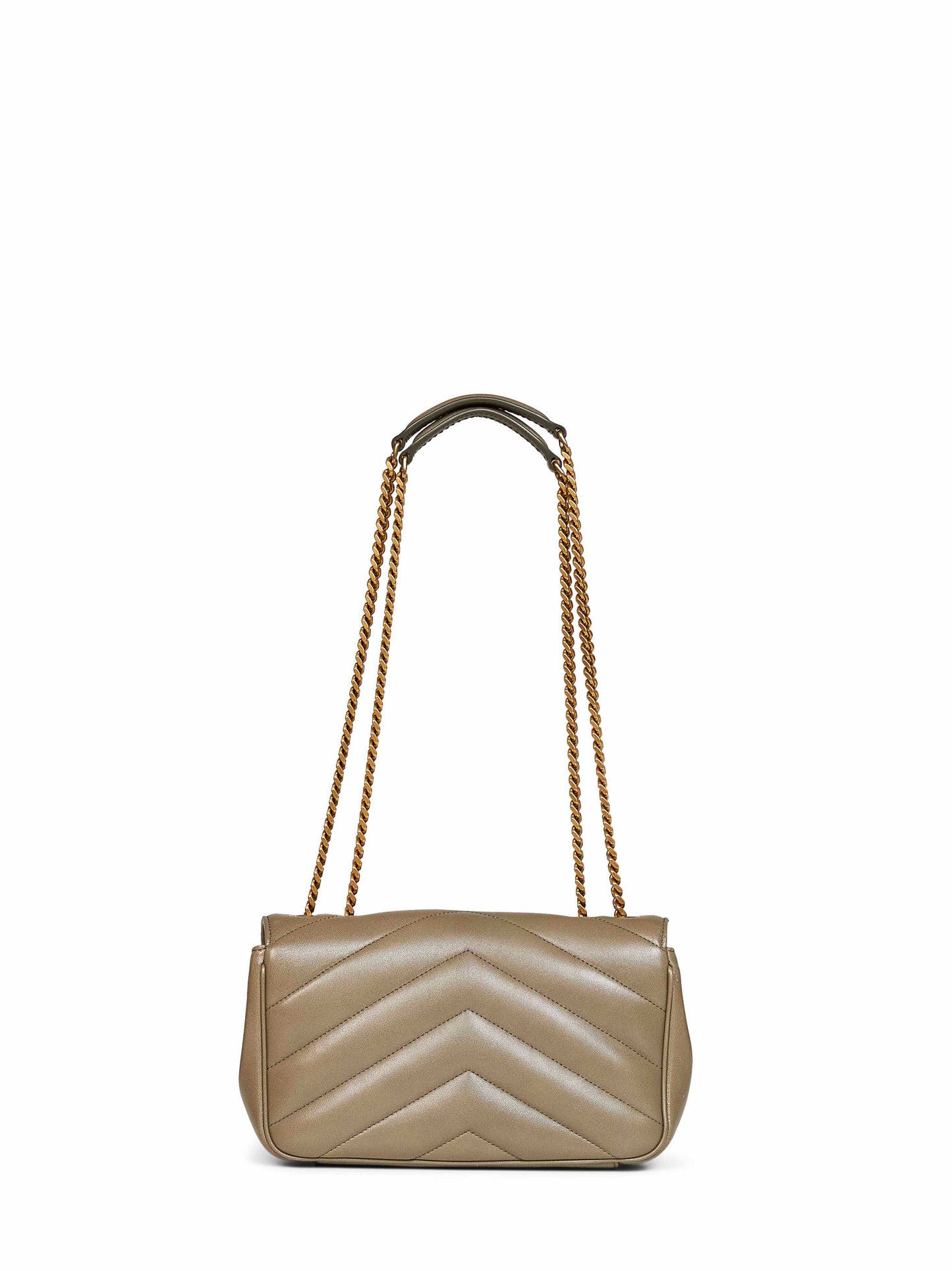 Borsa a spalla LouLou Small verde muschio scuro