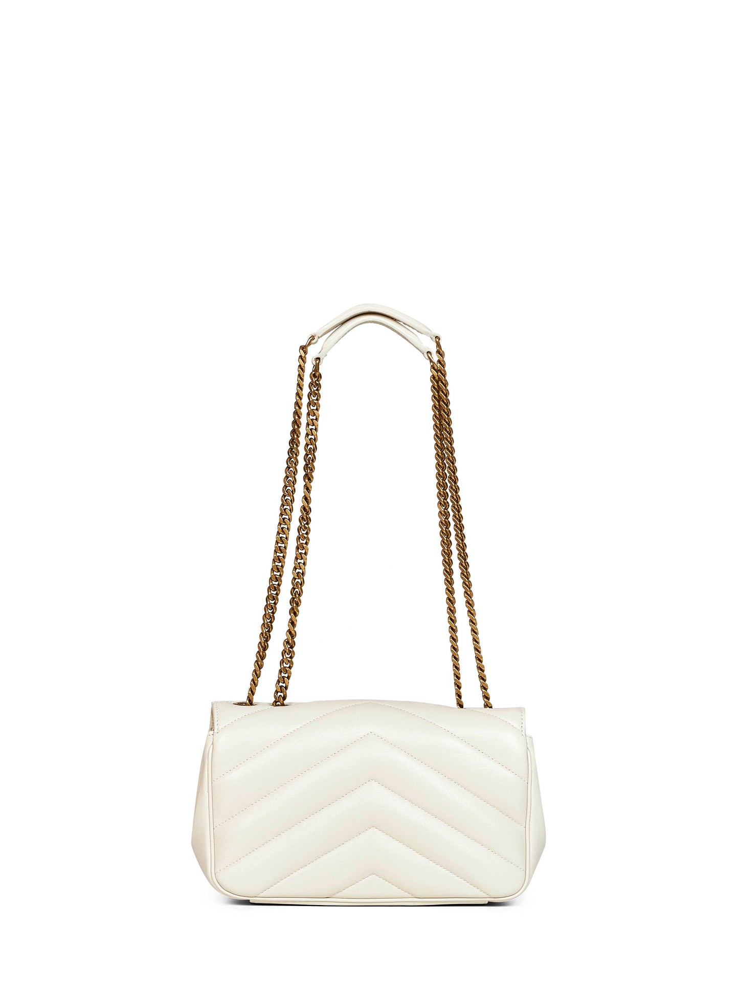 Borsa a spalla LouLou Small crema soft