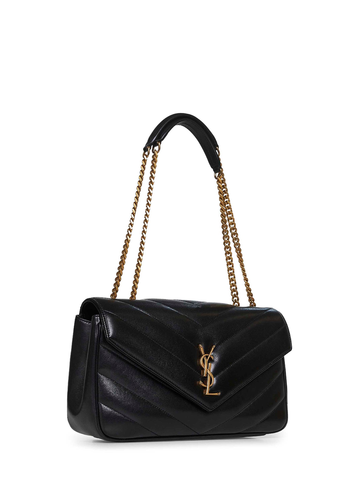 Borsa a spalla LouLou Medium nera