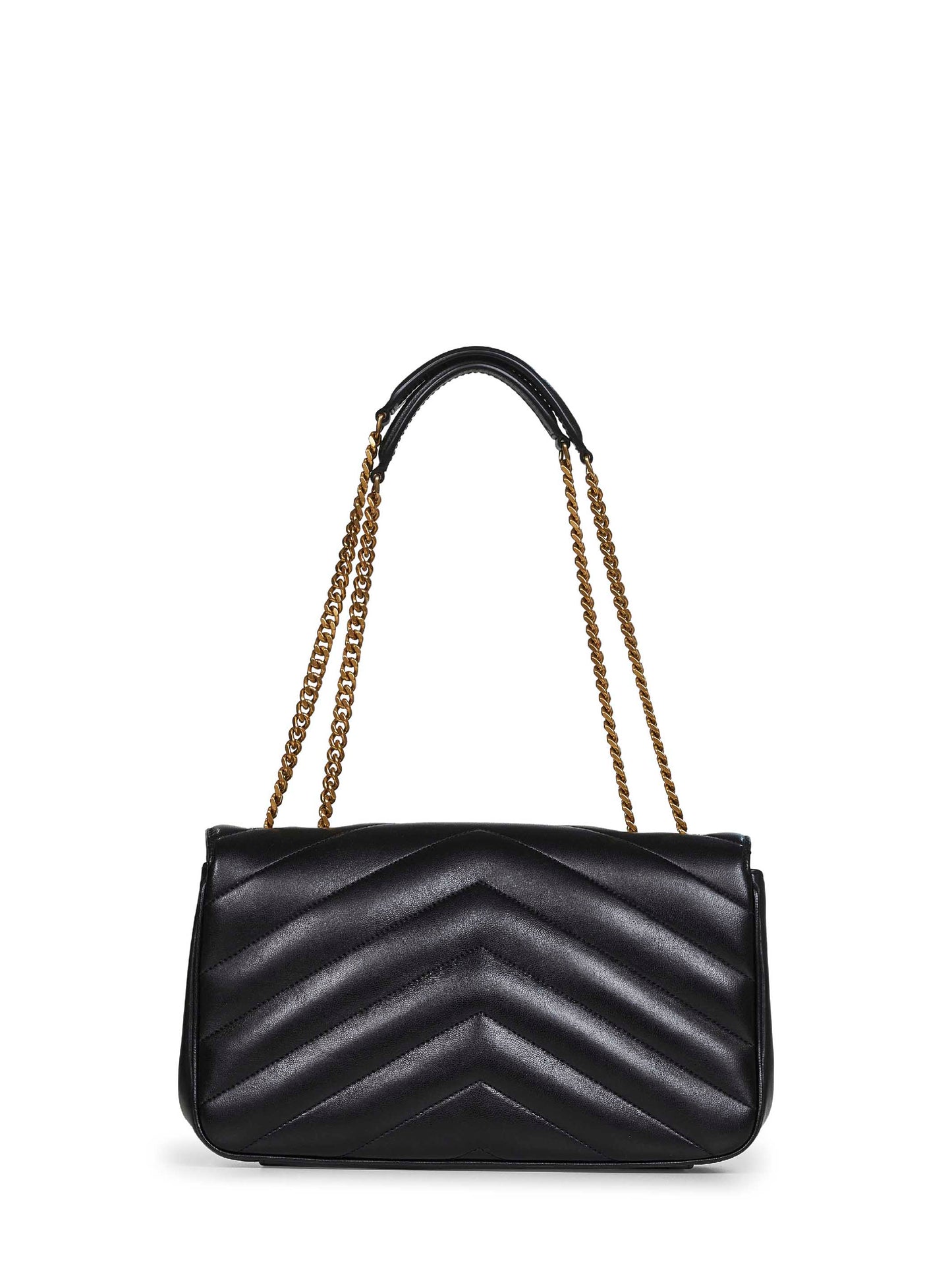 Borsa a spalla LouLou Medium nera