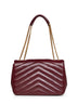 Borsa a spalla LouLou large rouge cabernet<BR/>
