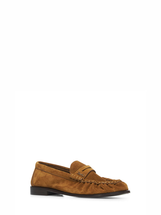 Suede loafers