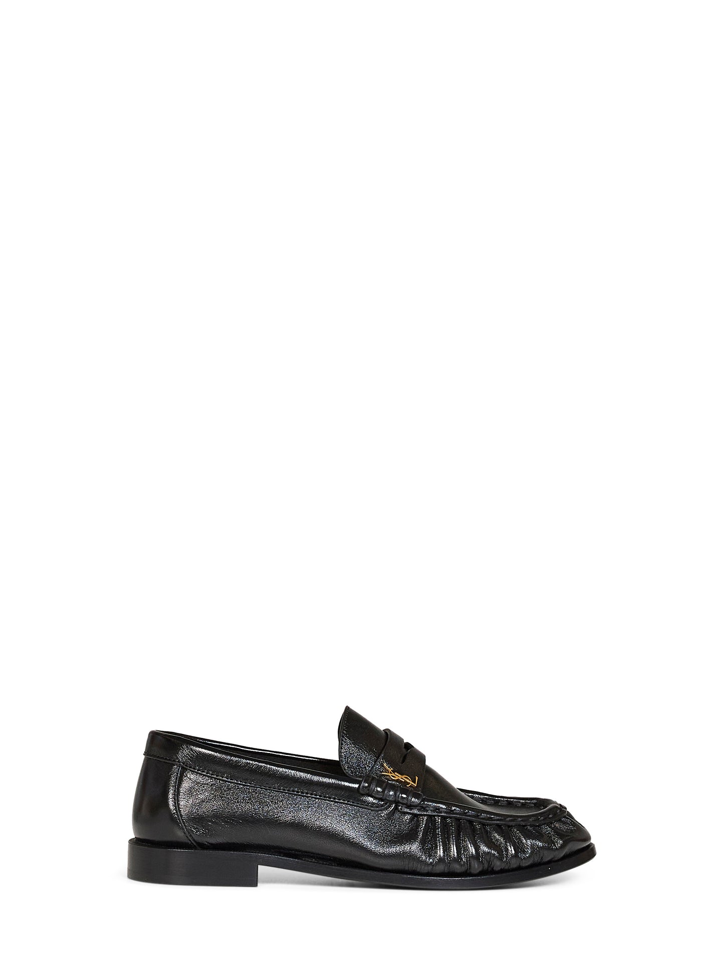 Black shiny nappa leather Le Loafer supple loafers