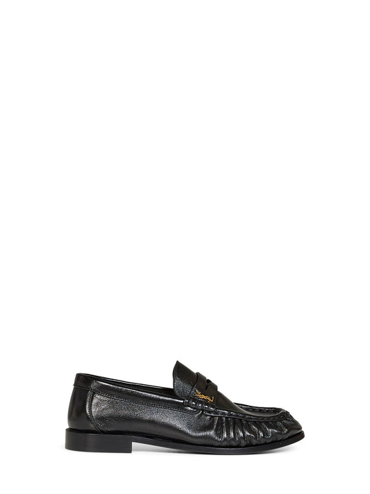 Black shiny nappa leather Le Loafer supple loafers