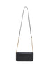 Black Cassandre phone holder with shoulder strap
