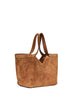 Borsa tote Y piccola cognac
