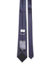 Cravatta in raso di seta blu navy<BR/>