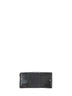 Black jamie slim tri-fold wallet in lambskin<BR/>