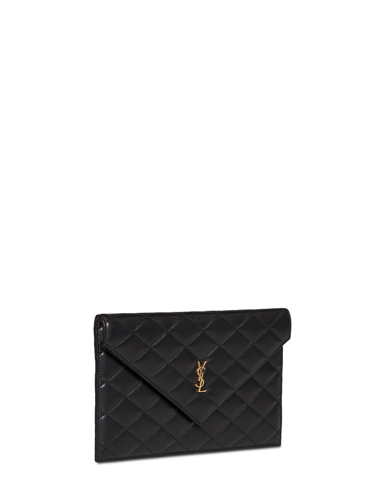 Pochette envelope Paris nera