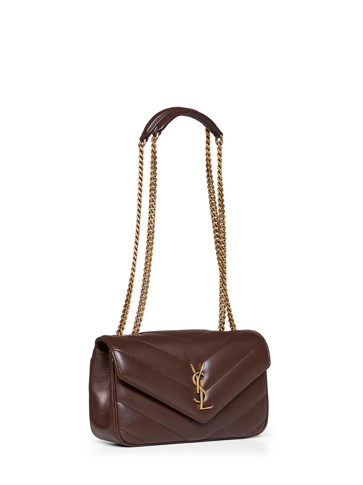 Borsa a spalla LouLou small marrone