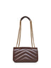 Borsa a spalla LouLou small marrone