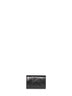 Black Niki slim tri-fold calf leather wallet <BR/>