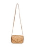 Borsa a tracolla LouLou Toy in cuoio naturale