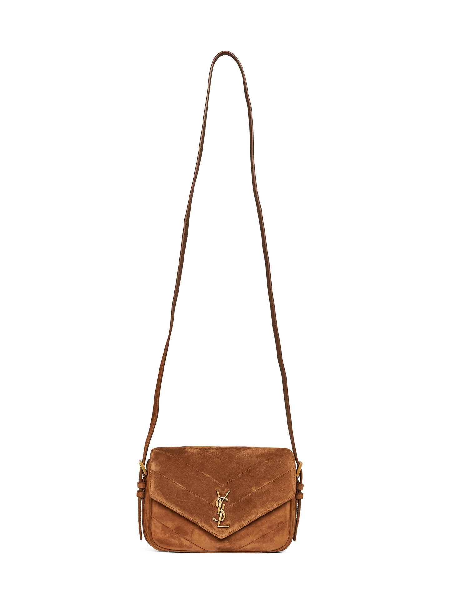 Caramel cognac LouLou Toy crossbody bag