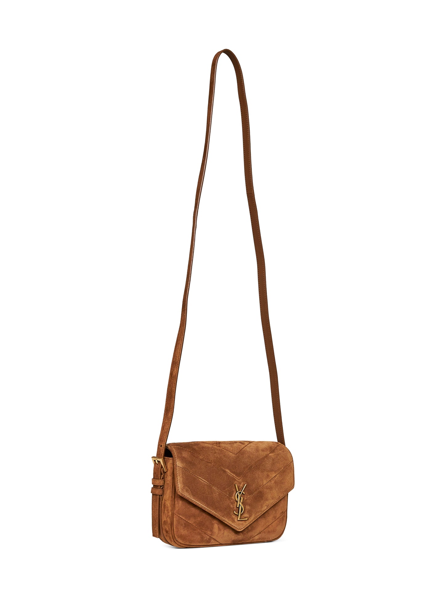 Caramel cognac LouLou Toy crossbody bag