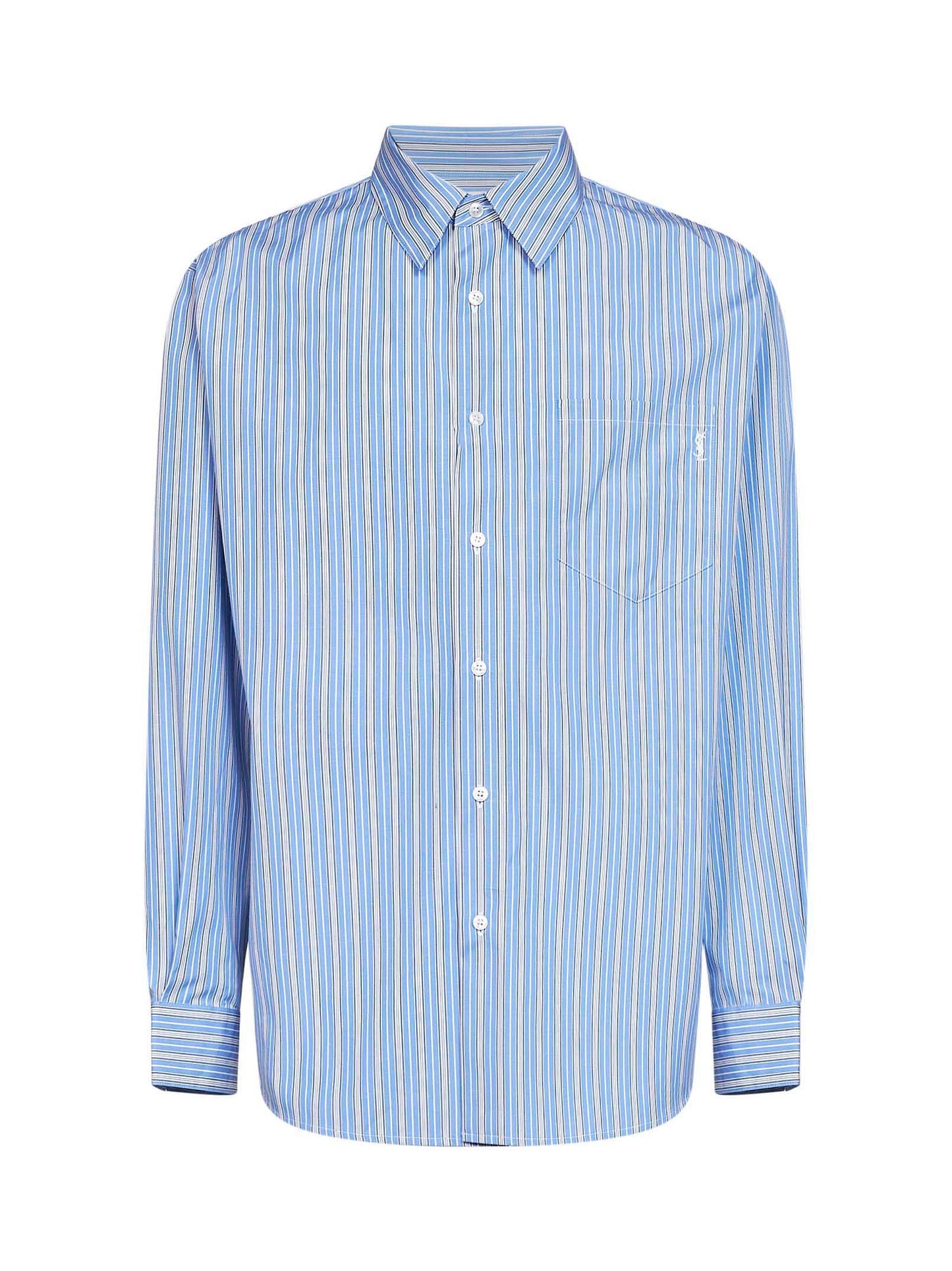 Camicia Cassandre in popeline di cotone a righe