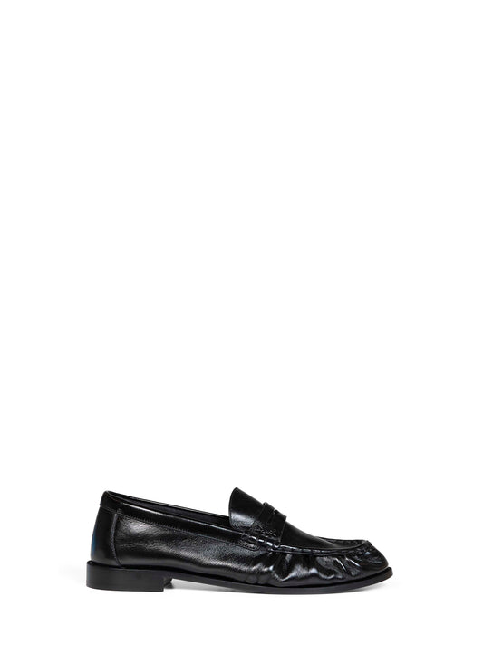 Mocassini morbidi Le Loafer in pelle liscia nera