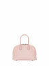 Pink mini bag with shoulder strap and charms