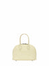 Yellow mini bag with shoulder strap and charms