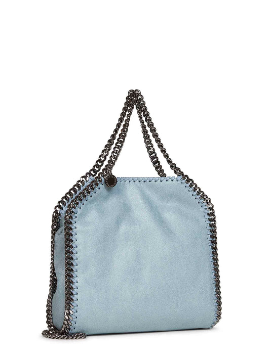 Ice blue Falabella Mini Tote Bag