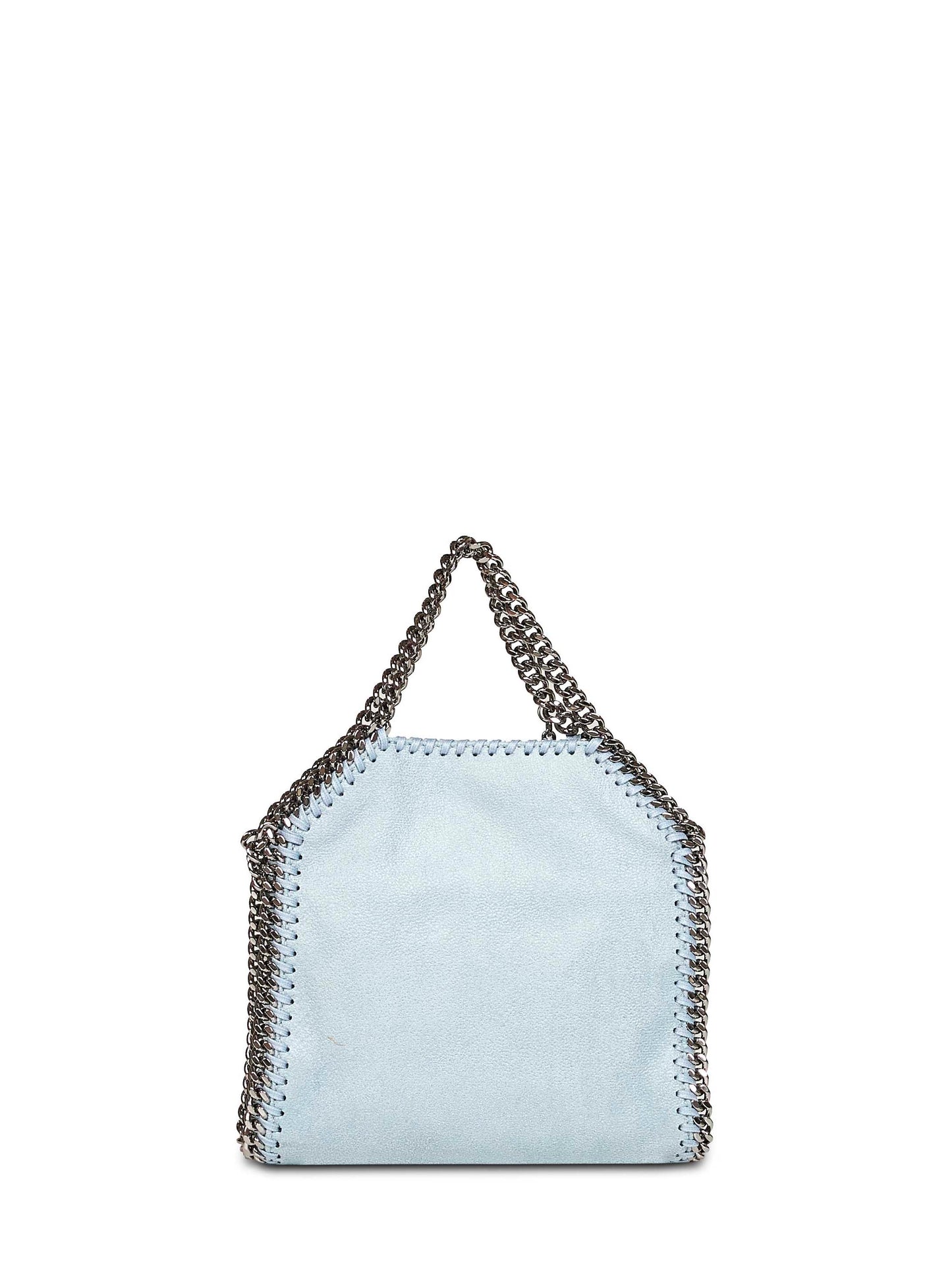 Ice blue Falabella Tiny Tote Bag