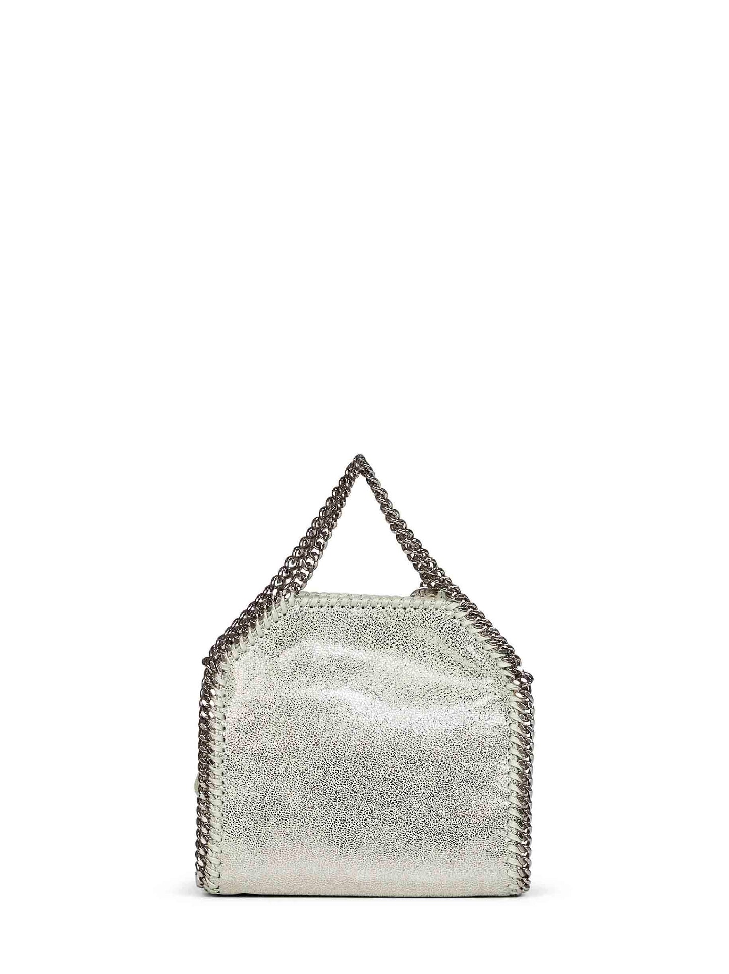 Light lime Falabella Tiny Tote Bag