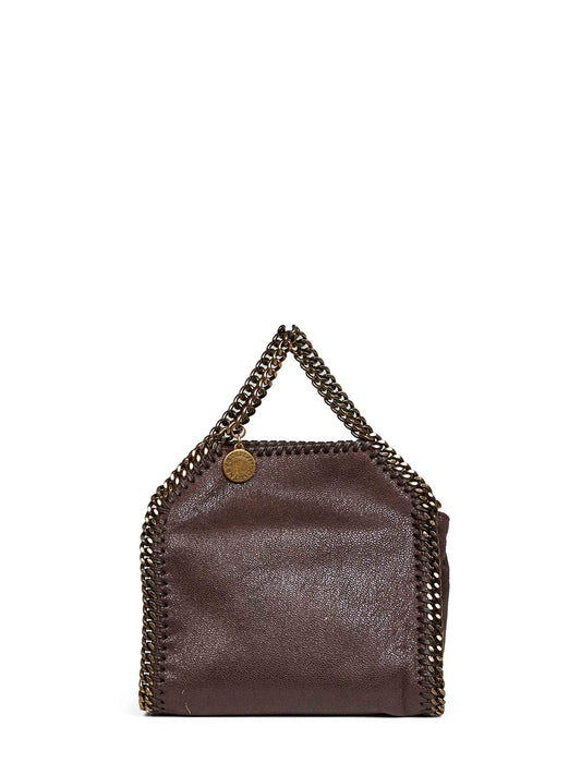 Mahogany Falabella Tiny Tote Bag