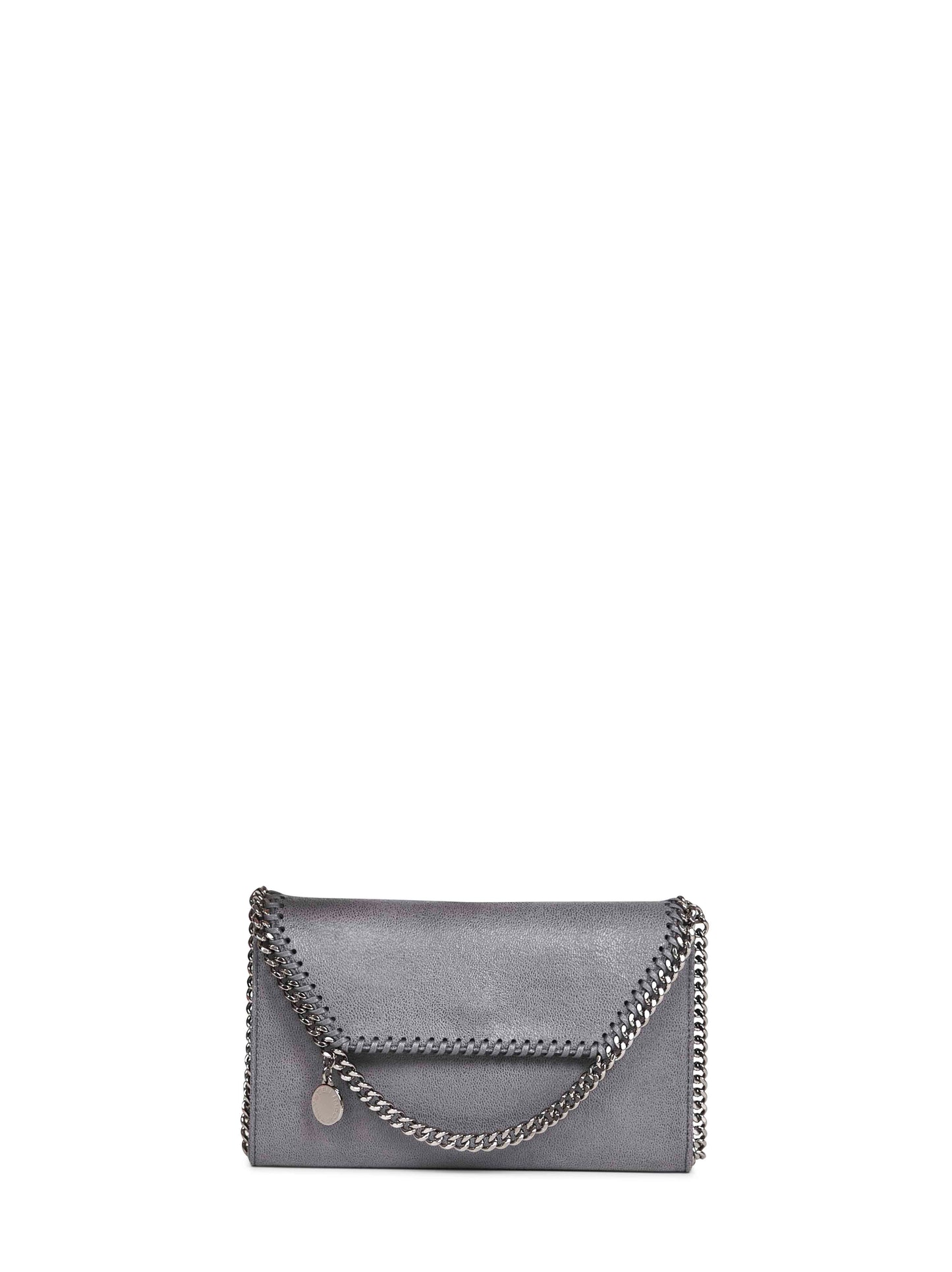 Borsa portafoglio a tracolla Falabella grigia