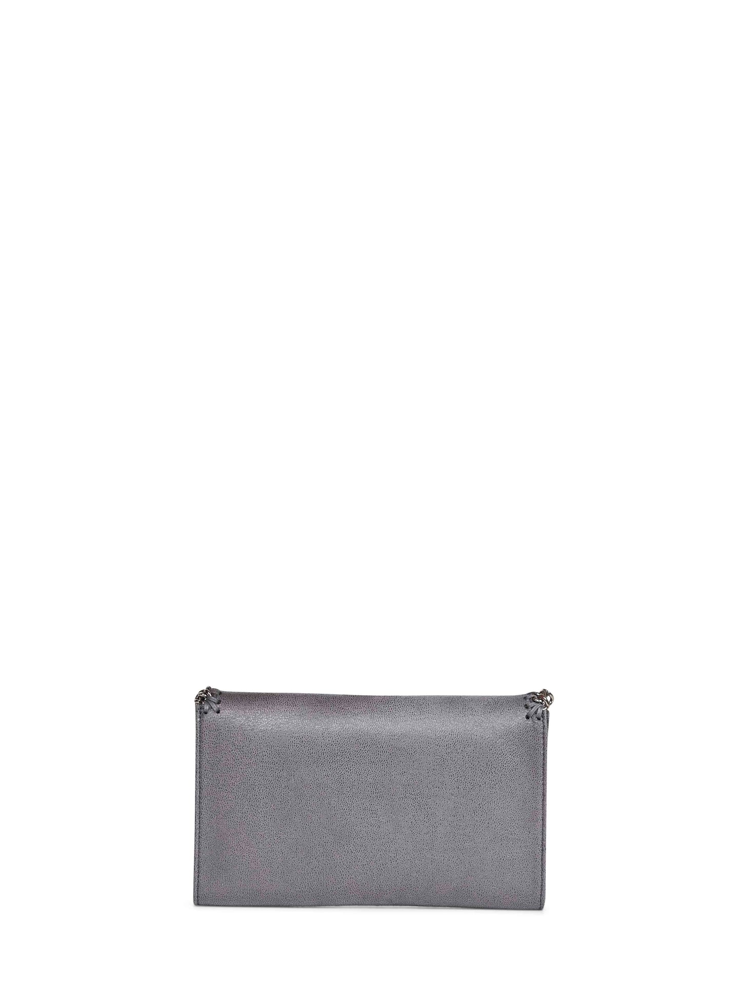 Borsa portafoglio a tracolla Falabella grigia