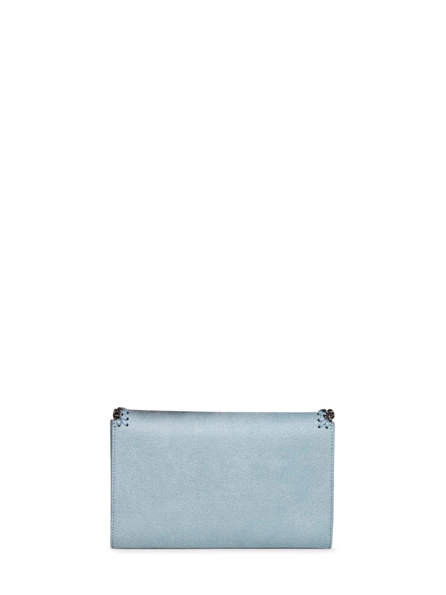 Ice blue Falabella wallet crossbody bag
