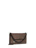 Dark taupe Falabella wallet crossbody bag