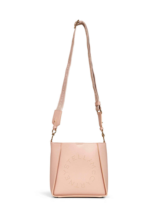Blush pink Logo Square Crossbody bag