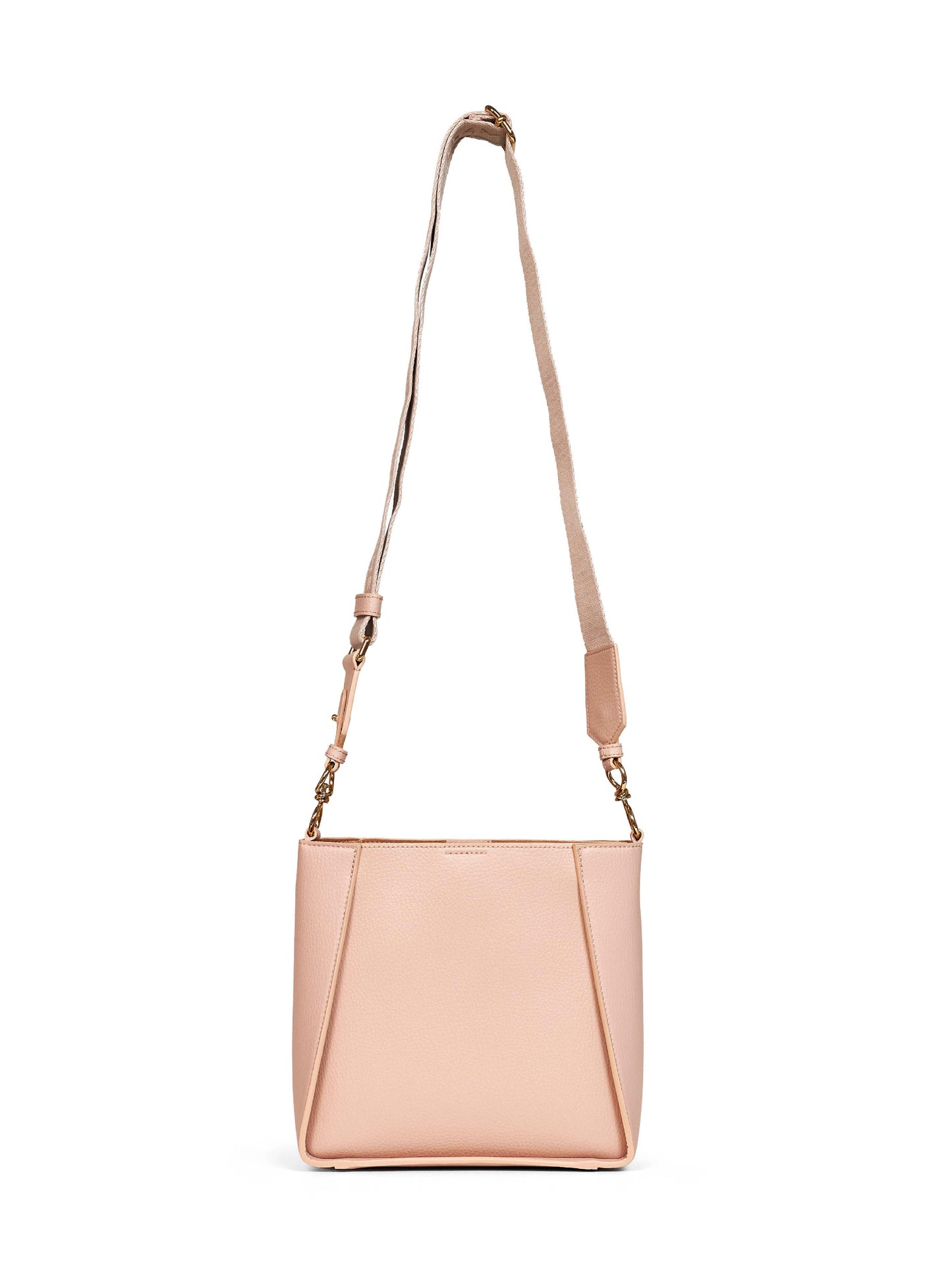 Blush pink Logo Square Crossbody bag