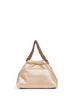 Borsa a tracolla mini con coulisse Falabella pirite