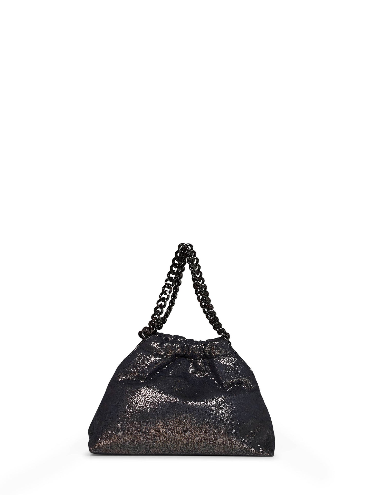 Dark navy Falabella mini drawstring crossbody bag