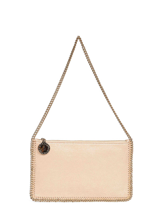 Gold Falabella Pochette shoulder bag